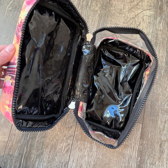 PINK Victoria's Secret Floral Cosmetic Bag - Picture 7 of 7